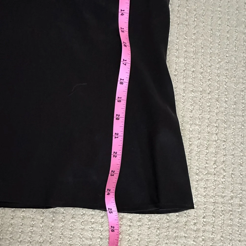 Nanette Lepore 100% Silk Evening Top camisole with Lace, size L - Picture 6 of 7